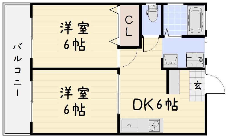 平和ビルの間取り