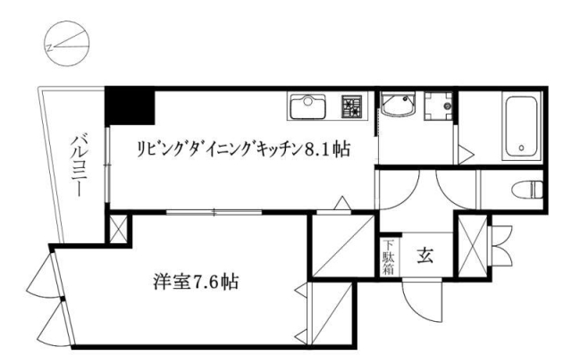 Mayfair 一番町 squareの間取り