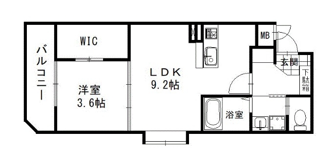 ラ・ピスタの間取り