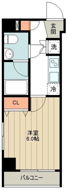 ルクレ高野台レジデンスの間取り