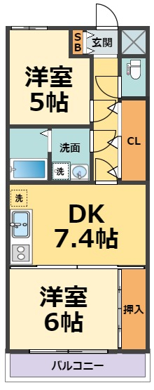 グレイス甲子園の間取り