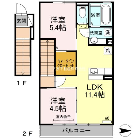 R・フィールドの間取り