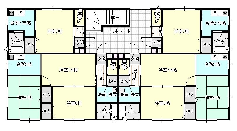 デイブレイクの間取り