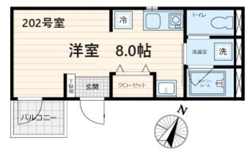 トライスターの間取り