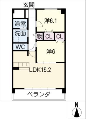 プレシオの間取り