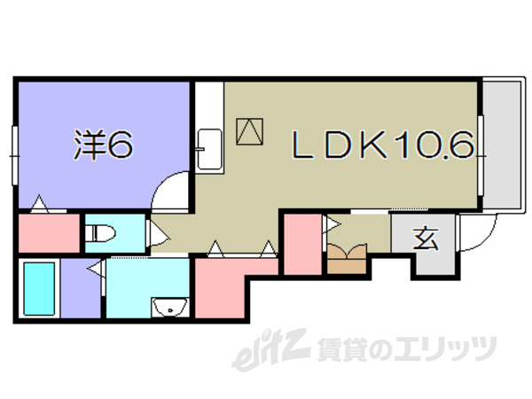 サニーハウスHagiwaraIIの間取り