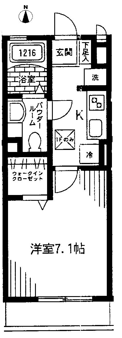 コンフォール横浜Iの間取り