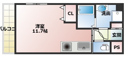 フェンテ本山の間取り