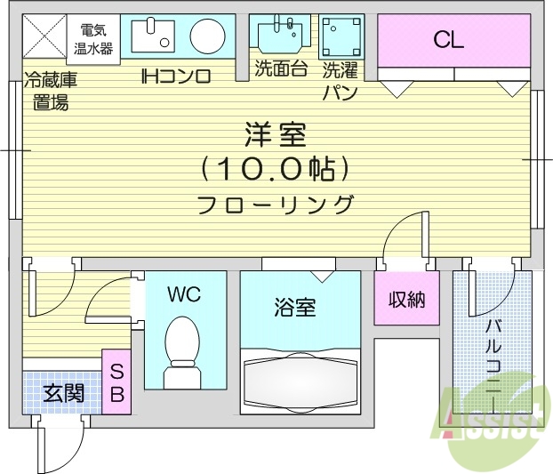 ベルエトワールの間取り