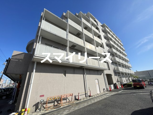 柏市旭町のマンションの建物外観