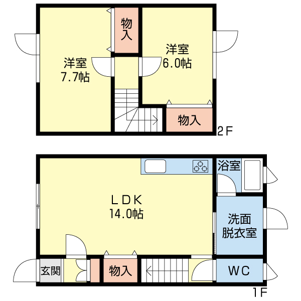 グランドヒルズの間取り