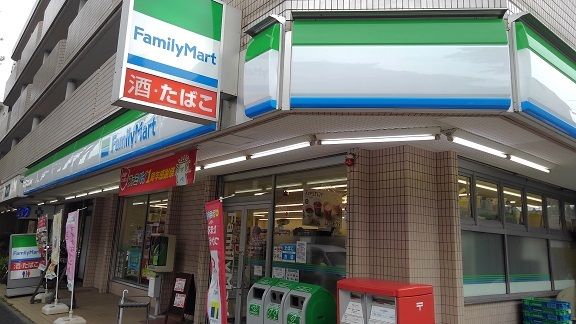 【横浜市都筑区見花山のアパートのコンビニ】