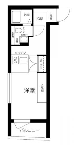 品川区東品川のマンションの間取り