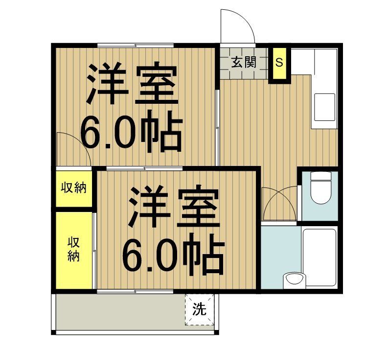 ラブリーマンションの間取り