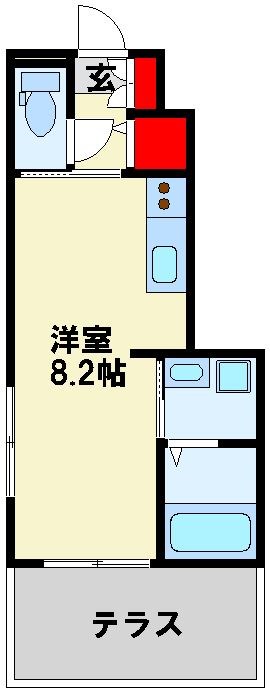 エスペランサ祇園原町の間取り