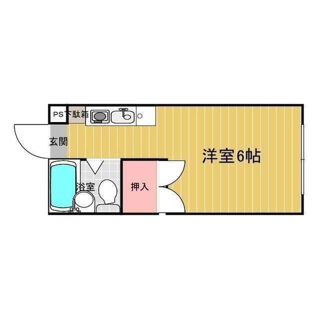 深谷市寿町のマンションの間取り