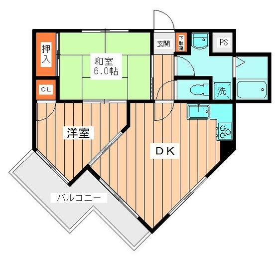 サンガーデンリーガルＰａｒｔIの間取り