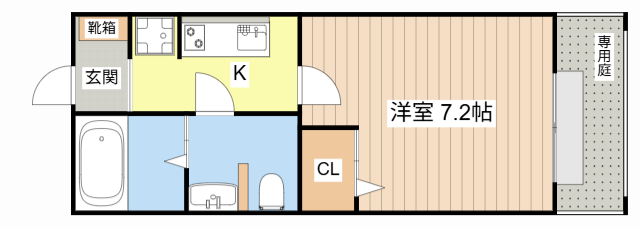 サニーホームズ森井の間取り