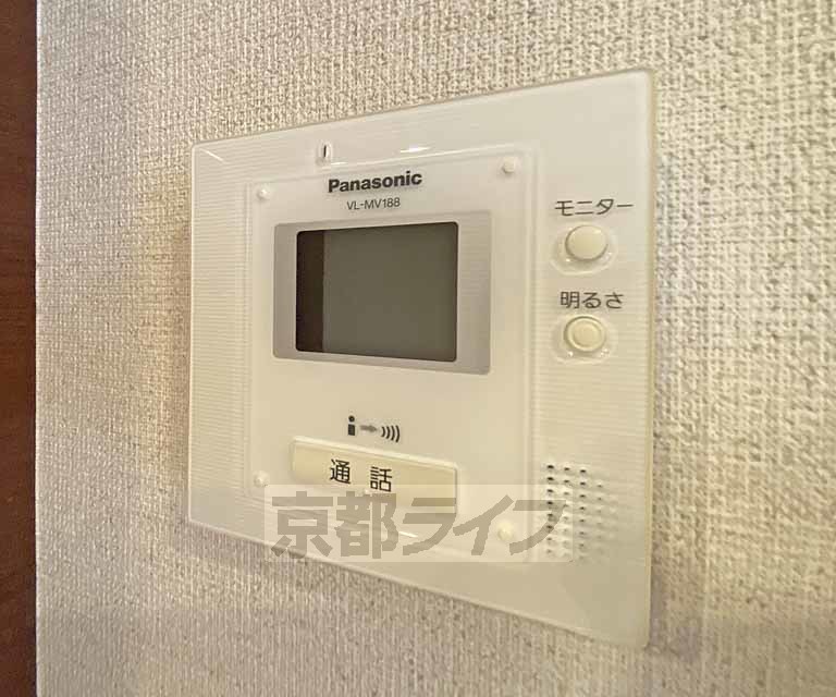 セキュリティ　モニターで来客確認できるので安心です。