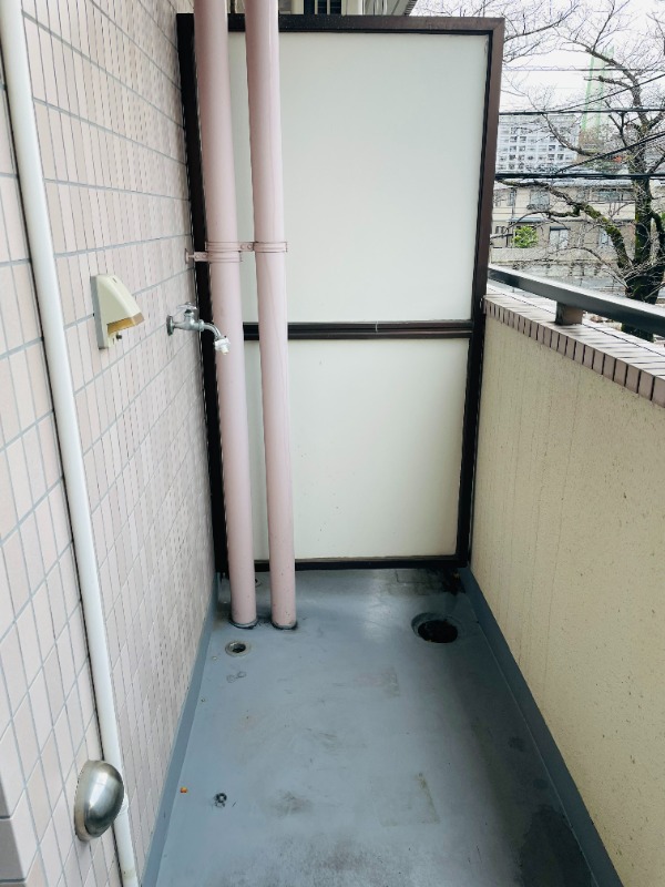 その他設備　室外洗濯機置き場