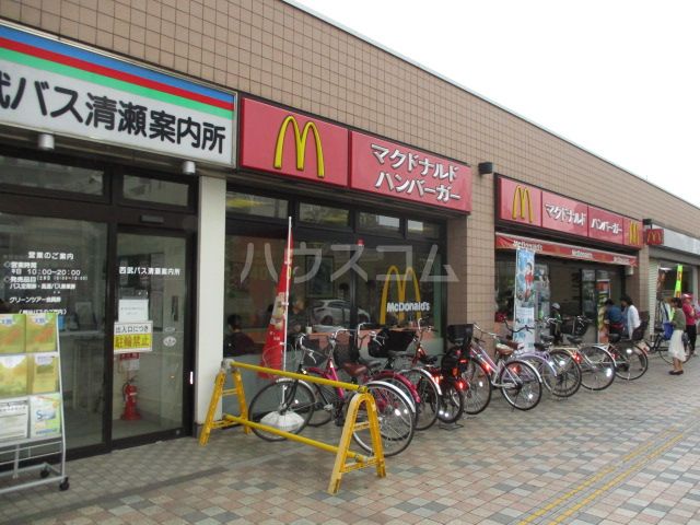 飲食店　マクドナルド 清瀬駅北口店（飲食店）まで452m