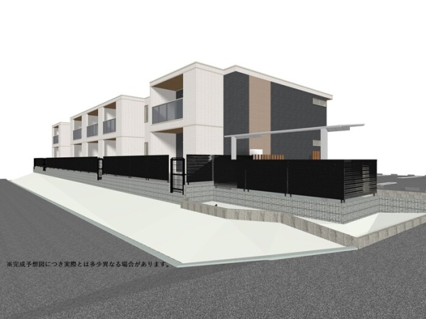 建物外観　※完成予定図