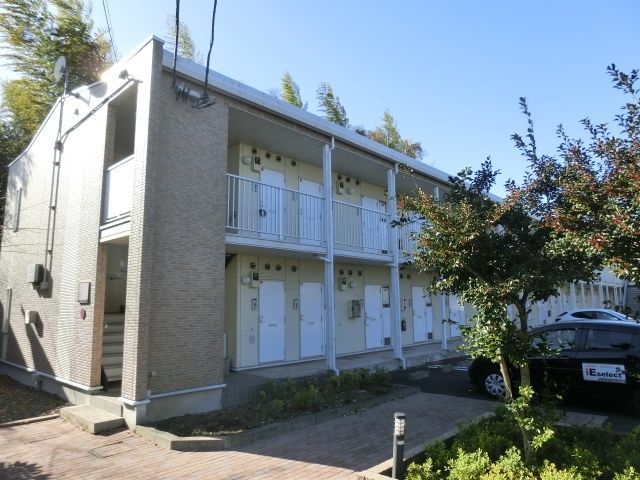 建物外観　便利な家具家電付き