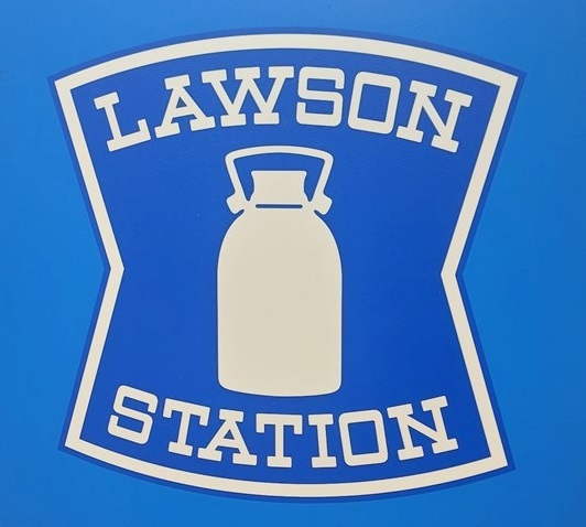 コンビニ　ローソン 桜川二丁目南店（コンビニ）まで408m