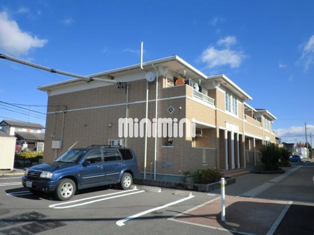 建物外観　オシャレなレンガ風の外観。