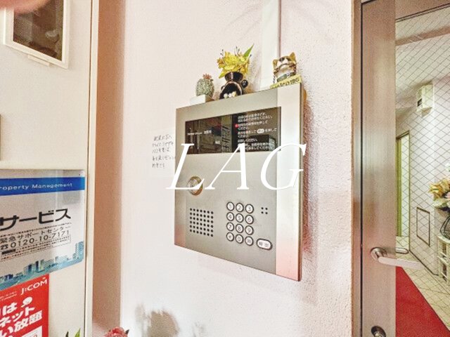 セキュリティ　オートロックです。