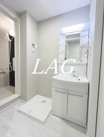 洗面設備　洗面台です。