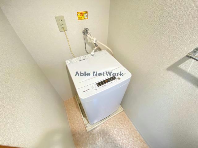 洗面設備　洗濯機は付きません