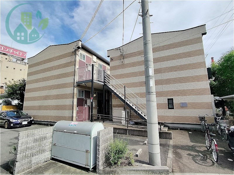 建物外観　レオパレス御影塚町（家具・家電付、仲介手数料不要）