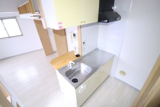 キッチン　※別号室の写真です。