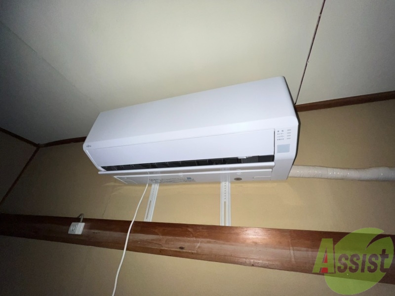 その他設備　エアコンが付いているので夏も冬も快適ですね～