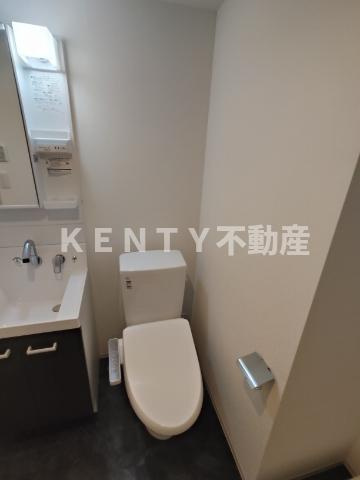 トイレ　清潔感のあるトイレです
