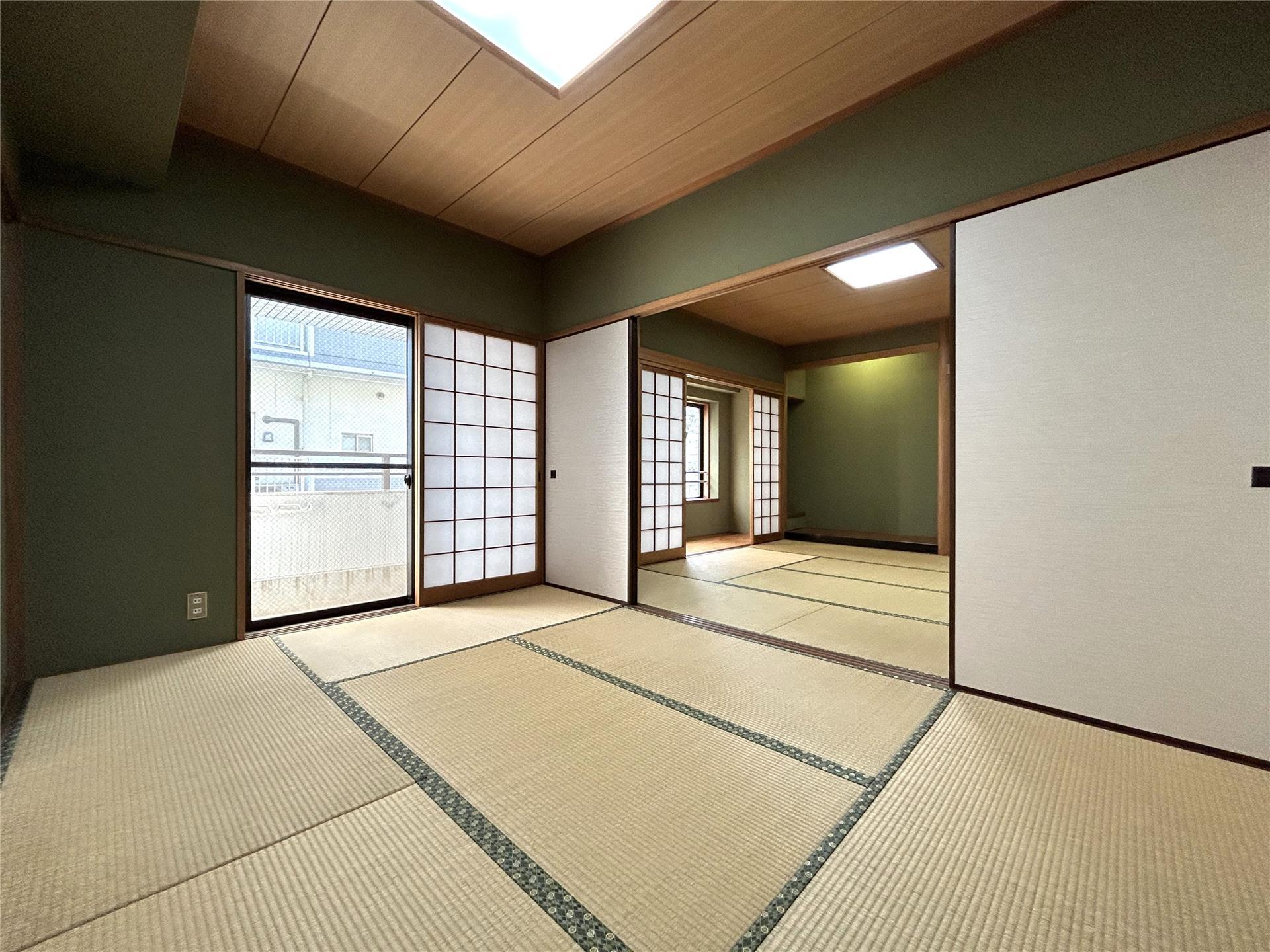 その他部屋・スペース　続き間で広く使える和室のお部屋♪