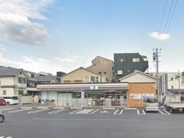 コンビニ　セブンイレブン大阪背戸口4丁目店（コンビニ）まで283m