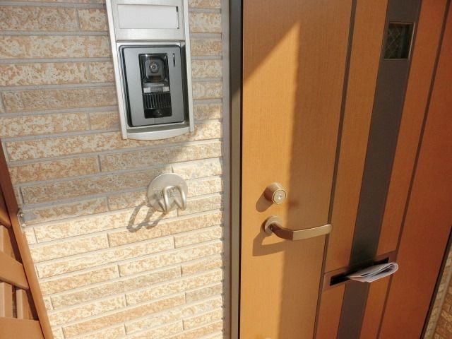 セキュリティ　訪問者の分かるモニターホン。