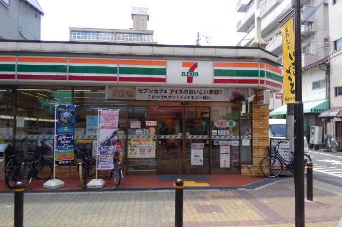 コンビニ　セブンイレブン 大阪新今里4丁目店（コンビニ）まで275m
