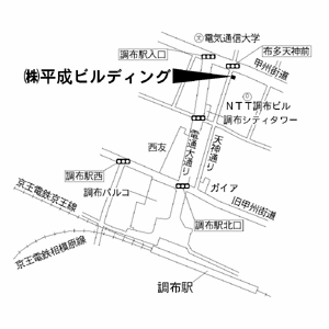 その他　弊社案内図・お部屋のご見学は物件現地または最寄り駅待ち合わせ