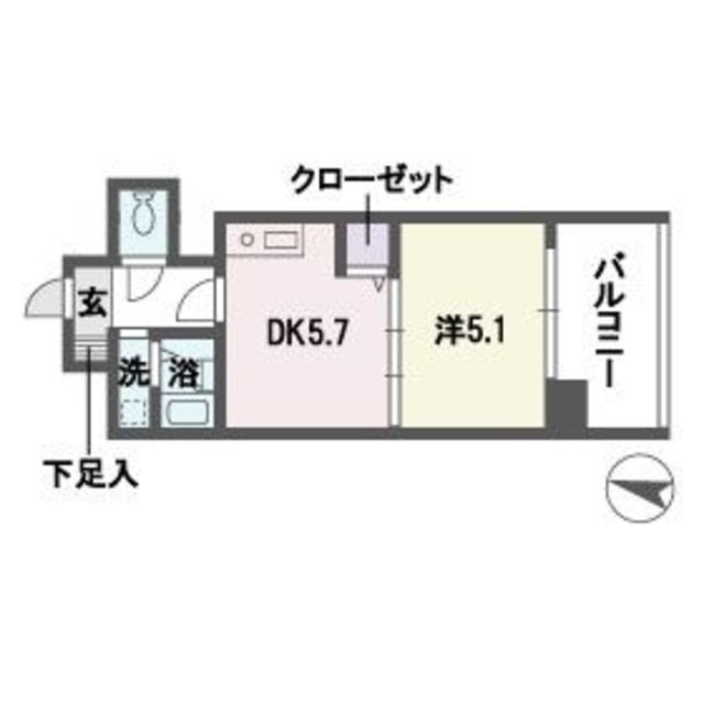 モンレーヴ市崎の間取り写真