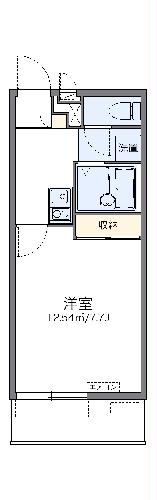 レオパレスkeyakiyaの間取り写真