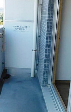 バルコニー　暖かな日差しのふりそそぐバルコニー♪