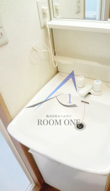 洗面設備　洗面台です。