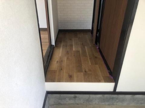 筑西平屋貸家1の玄関写真