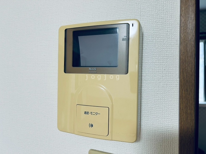 セキュリティ　モニター付きインターホンで来客確認も安心です！