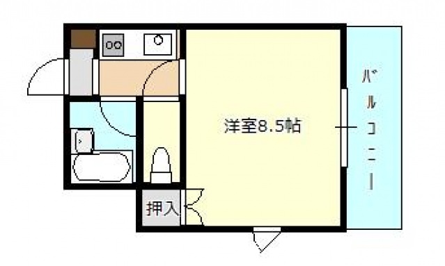 パティオス新町の間取り写真