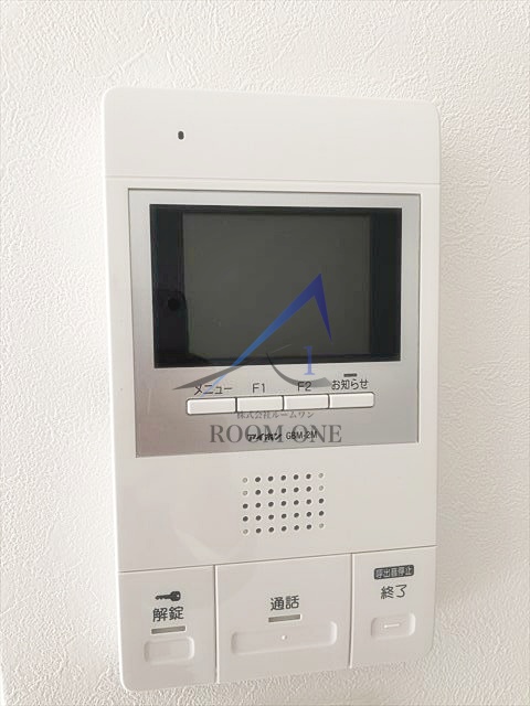 セキュリティ　モニター付きインターホンです。