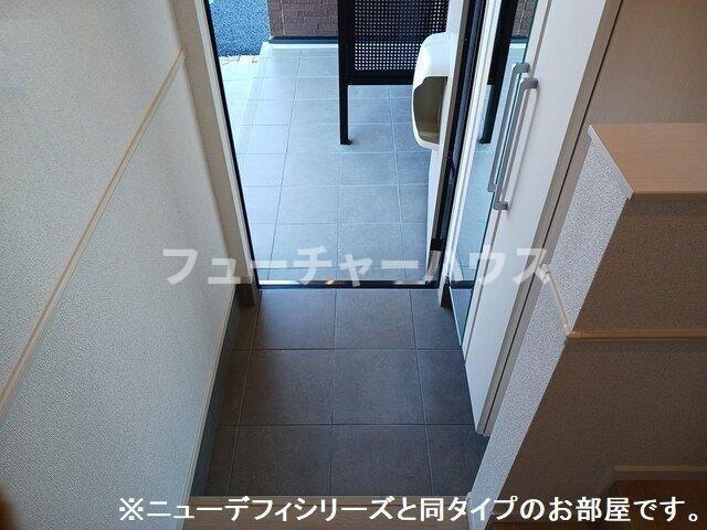 玄関　ゆったりとした玄関です